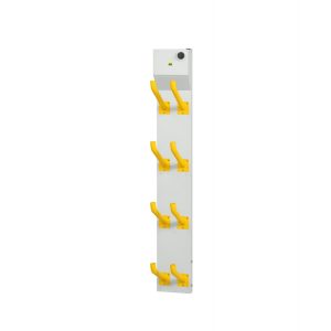 Wandtrockner für 4 Paar Schuhe; zweiteilig, Wall dryer for 4 pairs of shoes; two-piece